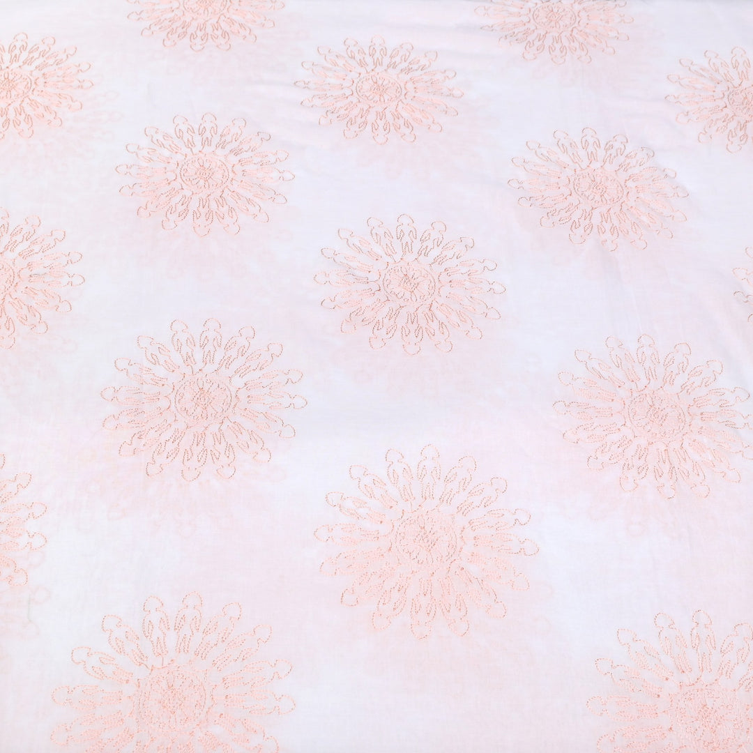 Mul Cotton Thread Embroidery Fabric – Designer Fabric- SN1165-01