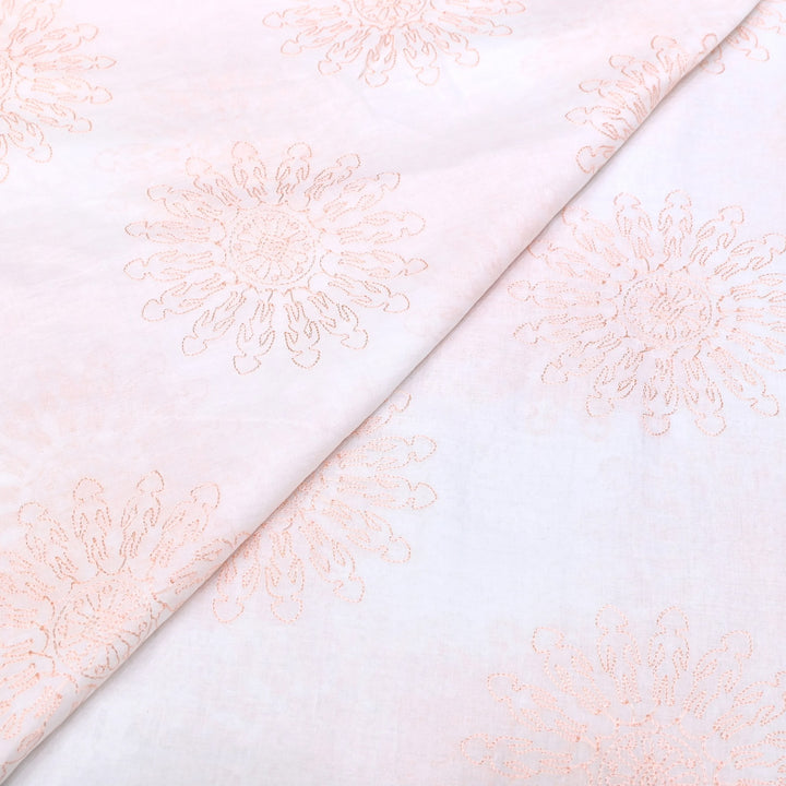 Mul Cotton Thread Embroidery Fabric – Designer Fabric- SN1165-01