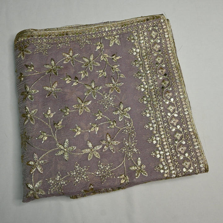 Beautiful Tissue Zari Sequins Work Dupatta