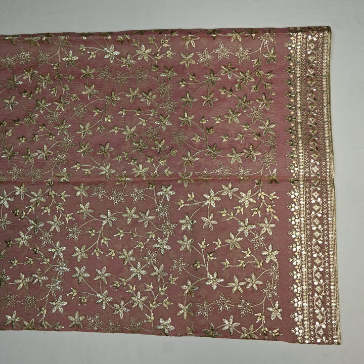 Beautiful Tissue Zari Sequins Work Dupatta