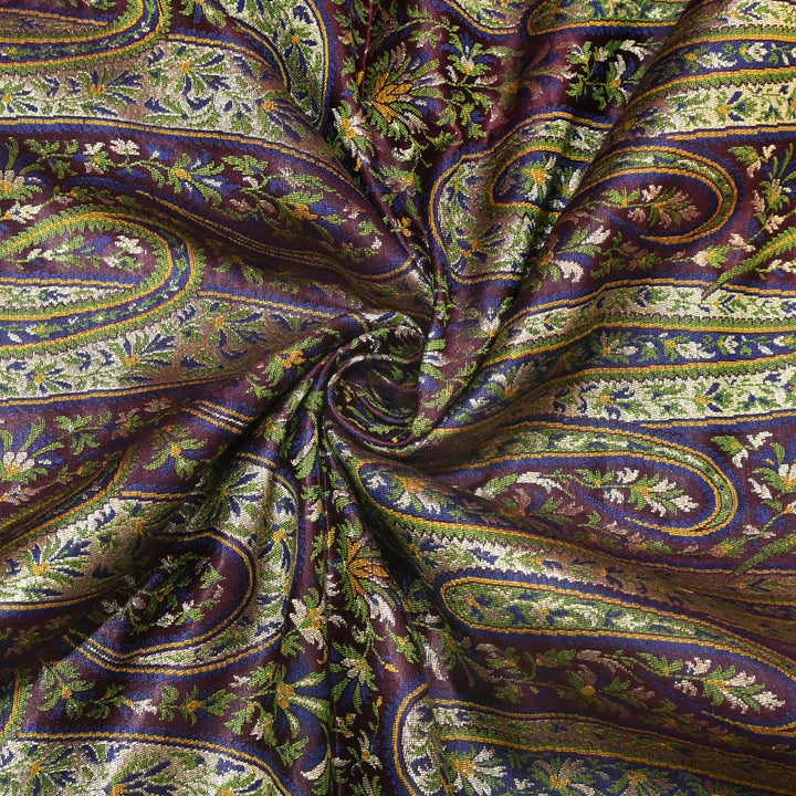 Multi Colour Jamdani Brocade Fabrics