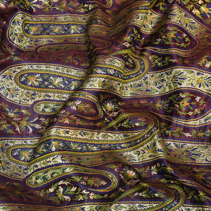 Multi Colour Jamdani Brocade Fabrics