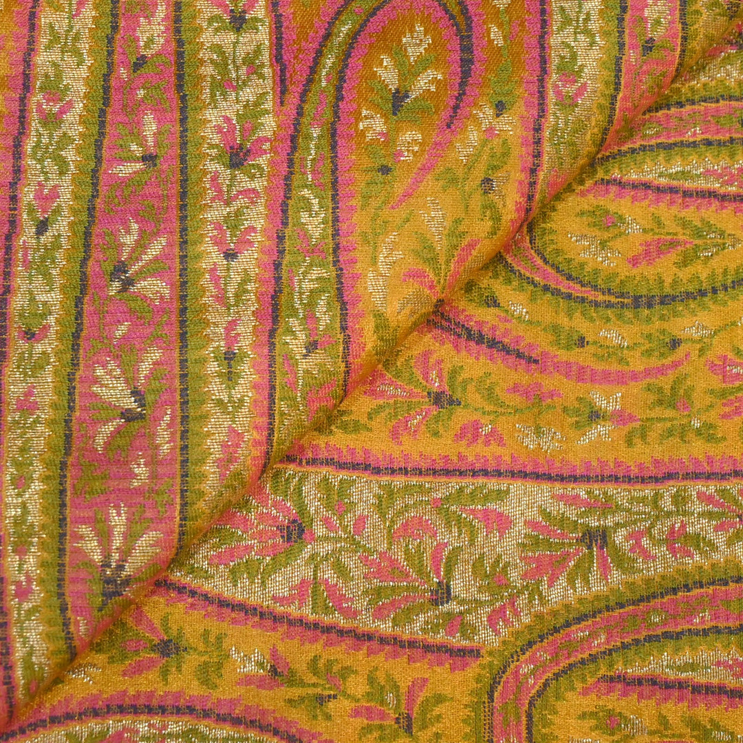 Multi Colour Jamdani Brocade Fabrics
