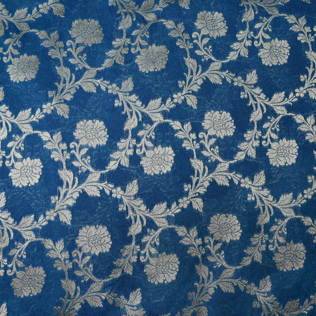Chanderi Paudi Zari Jaal Brocade Fabrics
