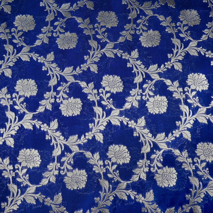 Chanderi Paudi Zari Jaal Brocade Fabrics