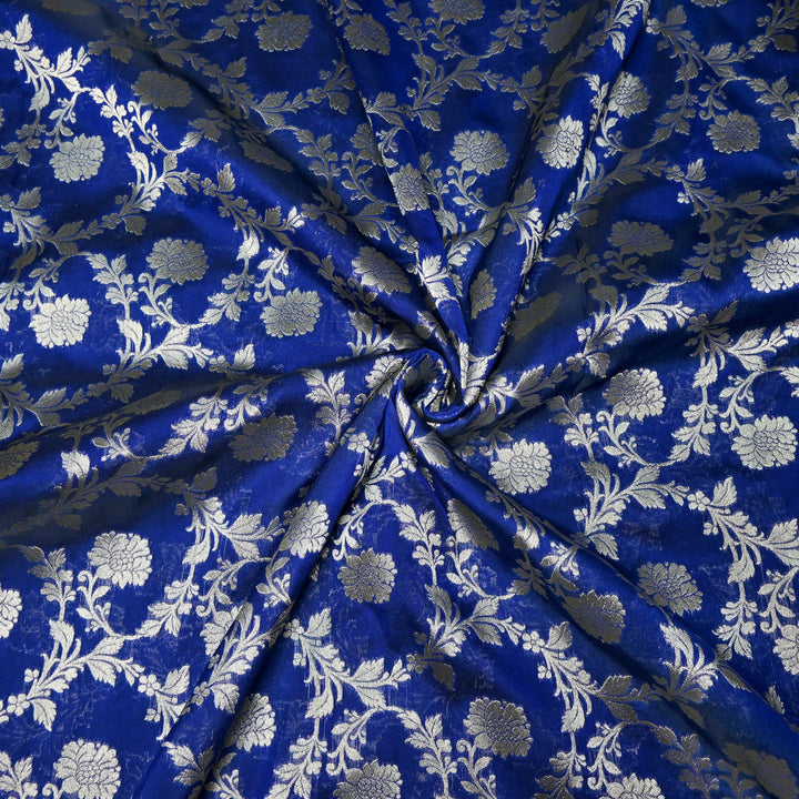 Chanderi Paudi Zari Jaal Brocade Fabrics