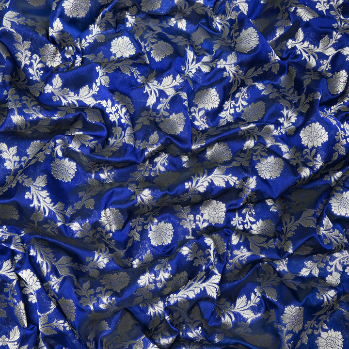 Chanderi Paudi Zari Jaal Brocade Fabrics