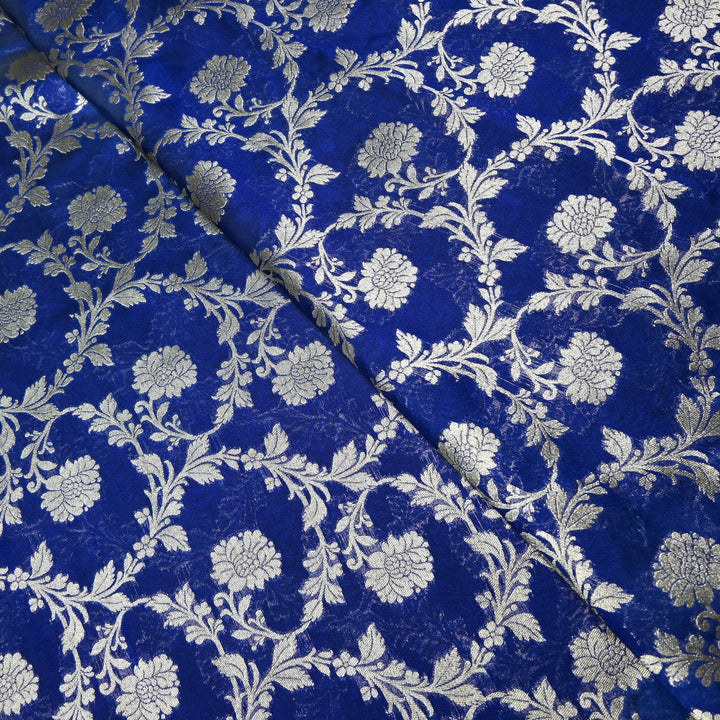 Chanderi Paudi Zari Jaal Brocade Fabrics