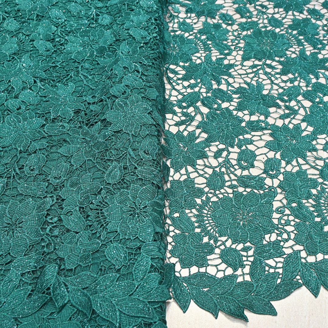 Imported Cutwork Embroidery | Luxury Traditional Designer Fabric | DM23243-05