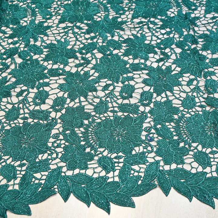Imported Cutwork Embroidery | Luxury Traditional Designer Fabric | DM23243-05