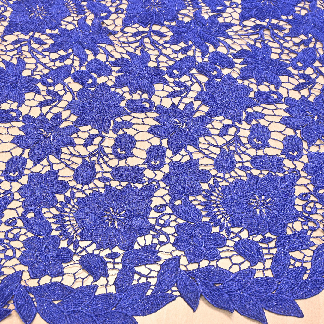 Imported Cutwork Embroidery | Luxury Traditional Designer Fabric | DM23243-03
