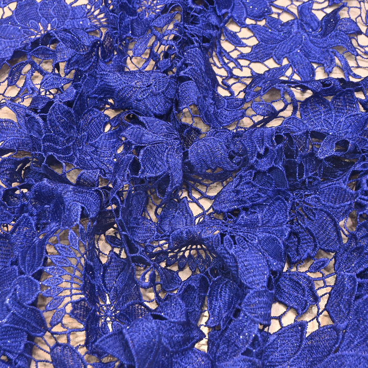 Imported Cutwork Embroidery | Luxury Traditional Designer Fabric | DM23243-03