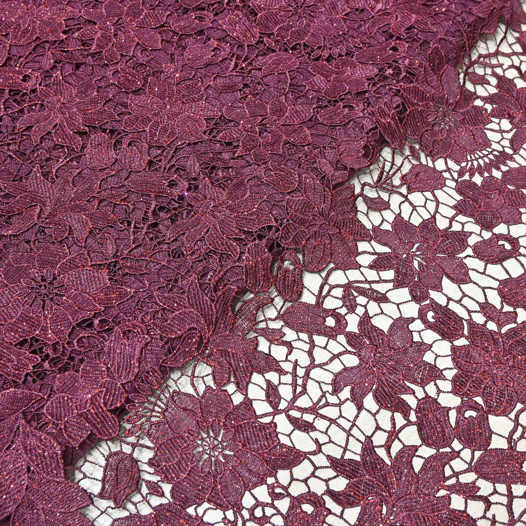 Imported Cutwork Embroidery | Luxury Traditional Designer Fabric | DM23243-06