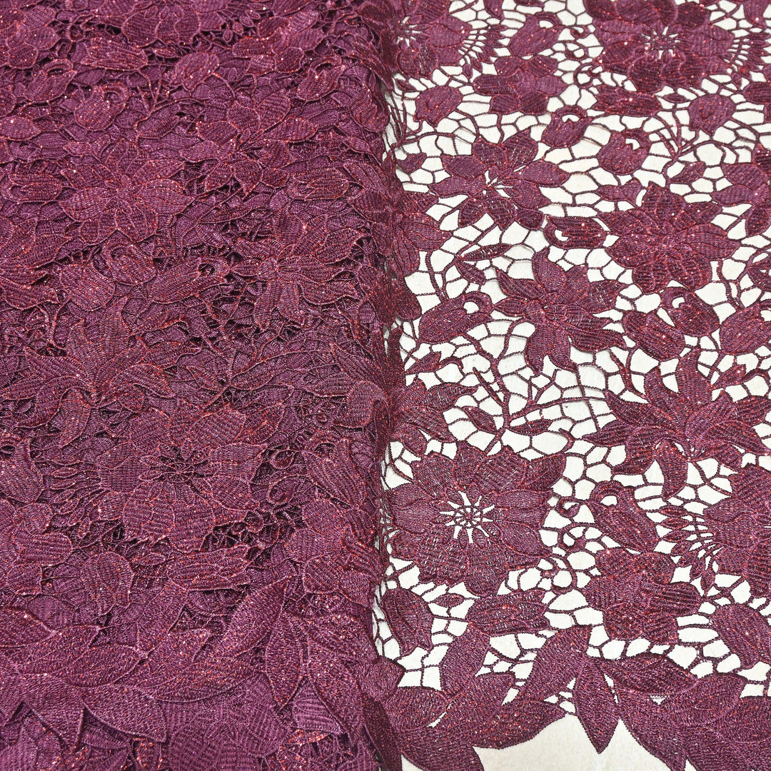 Imported Cutwork Embroidery | Luxury Traditional Designer Fabric | DM23243-06