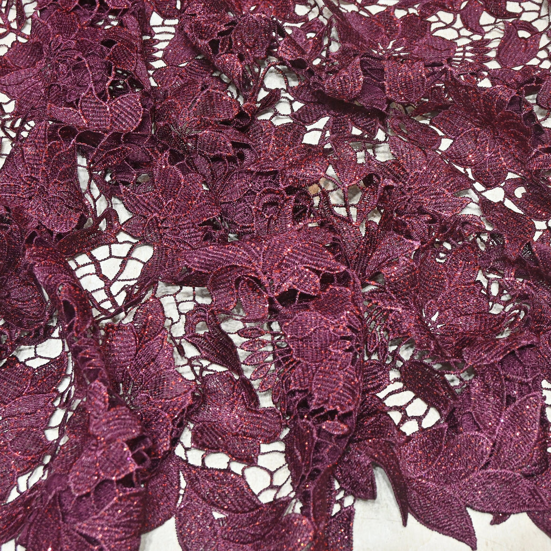 Imported Cutwork Embroidery | Luxury Traditional Designer Fabric | DM23243-06