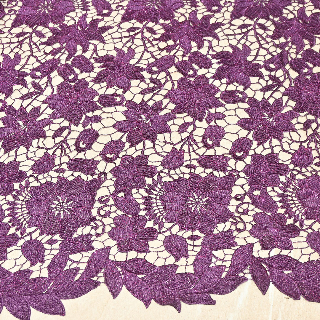 Imported Cutwork Embroidery | Luxury Traditional Designer Fabric | DM23243-04