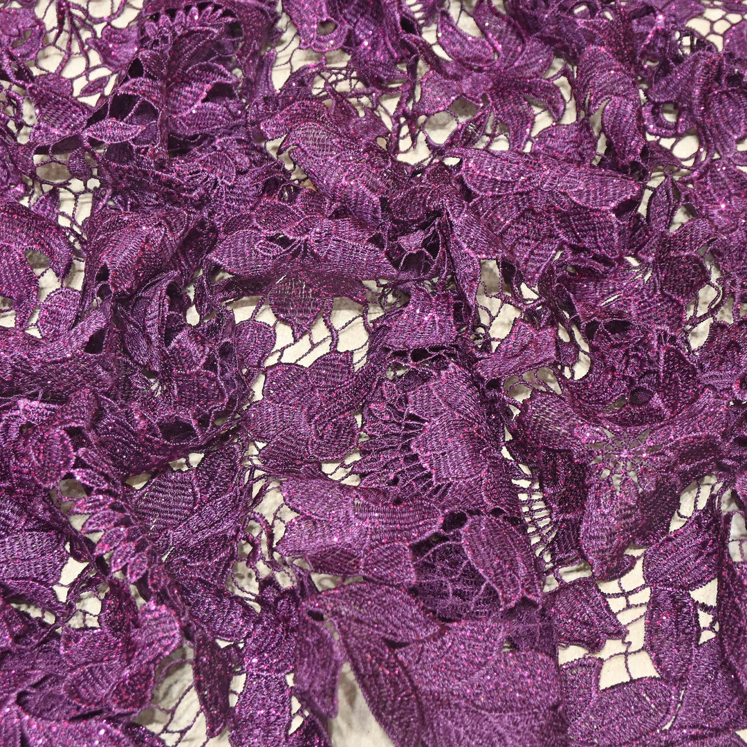 Imported Cutwork Embroidery | Luxury Traditional Designer Fabric | DM23243-04