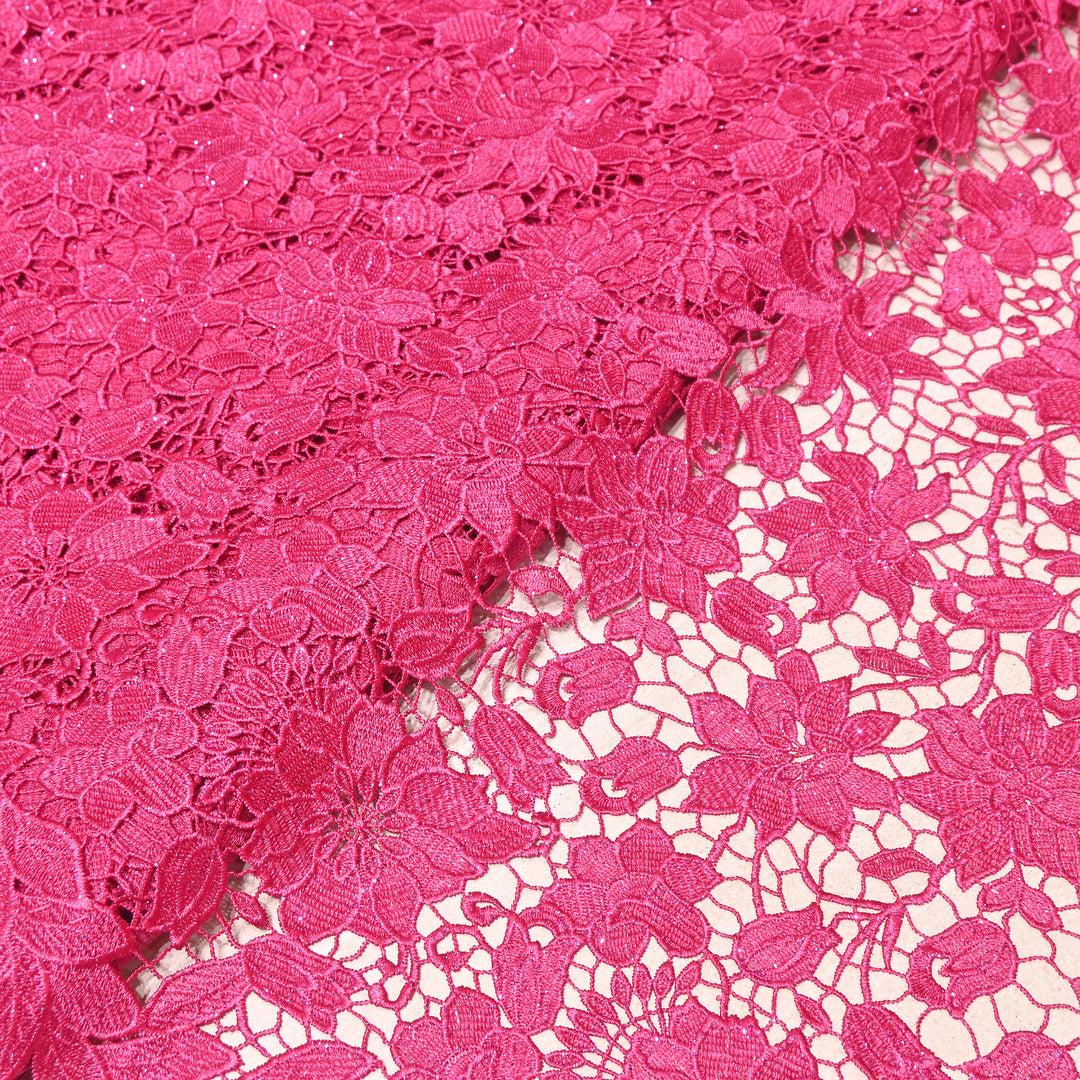 Imported Cutwork Embroidery | Luxury Traditional Designer Fabric | DM23243-01