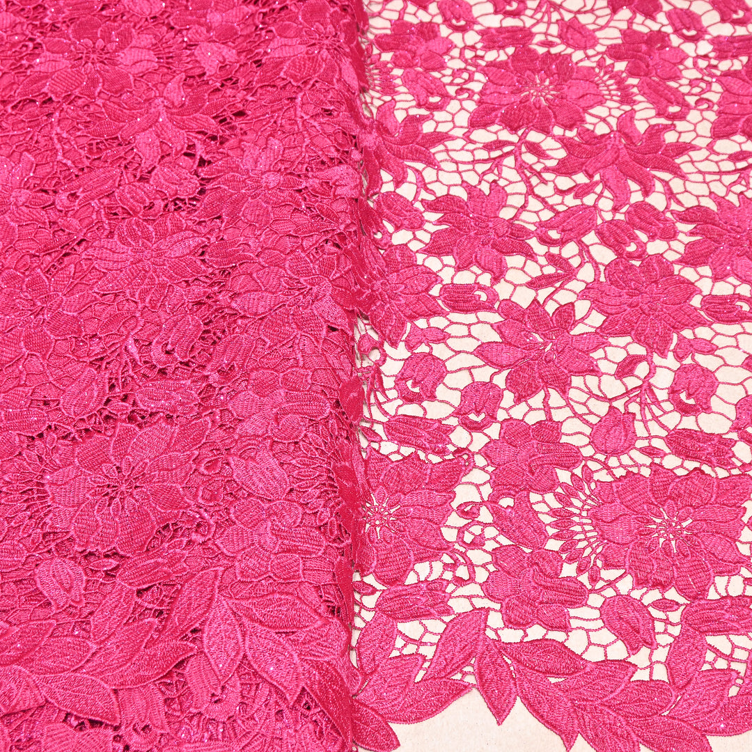 Imported Cutwork Embroidery | Luxury Traditional Designer Fabric | DM23243-01