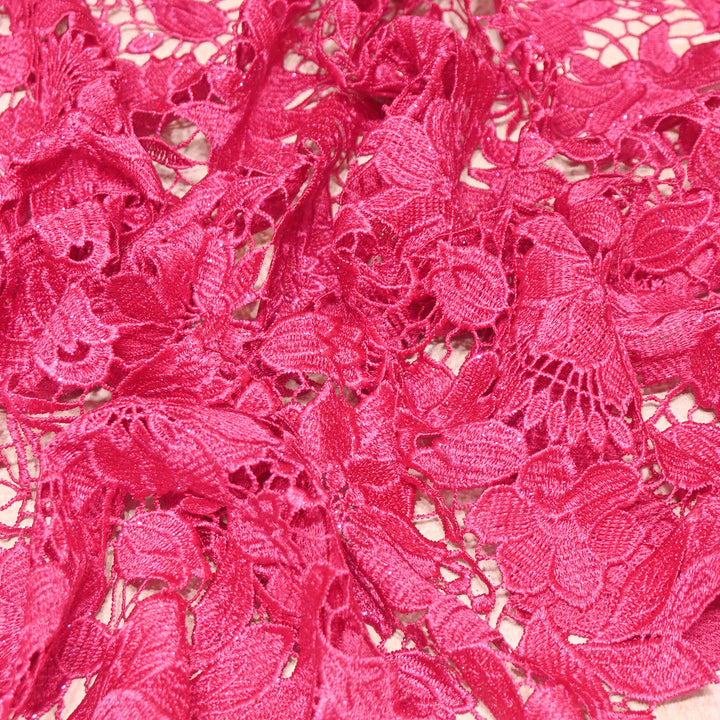 Imported Cutwork Embroidery | Luxury Traditional Designer Fabric | DM23243-01