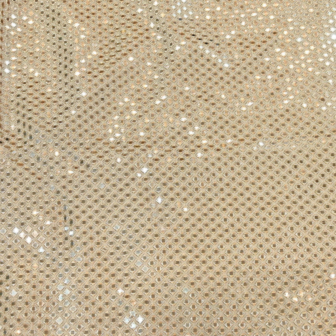 Premium Viscose Georgette Zari & Mirror Embroidery Fabric – Luxury Designer Georgette Fabric| EB00394