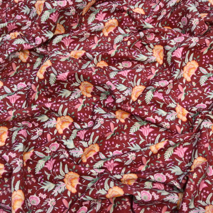 Cotrise Floral Digital Print Fabric