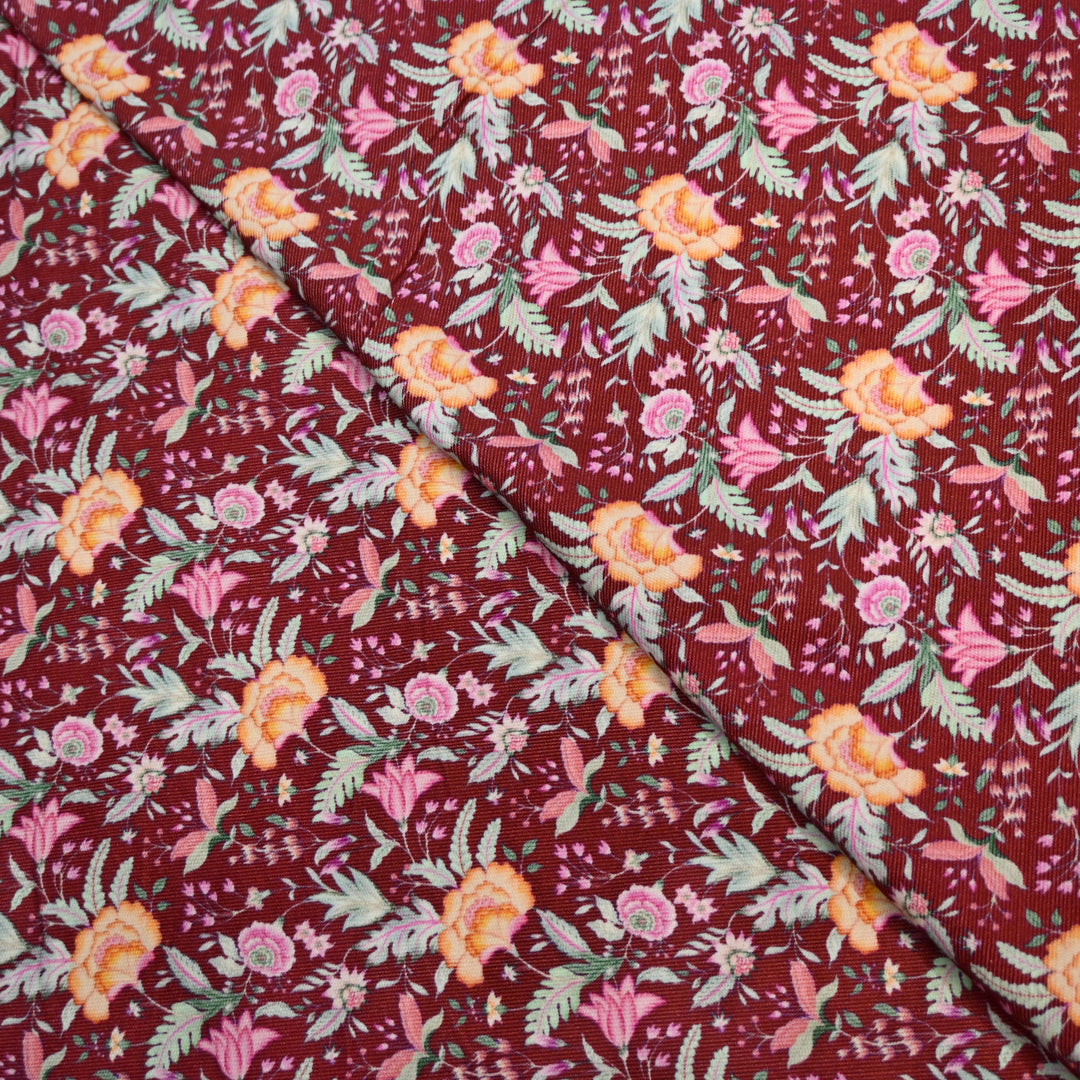 Cotrise Floral Digital Print Fabric