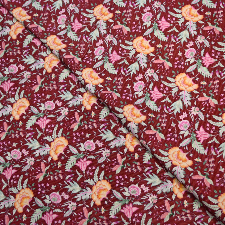 Cotrise Floral Digital Print Fabric