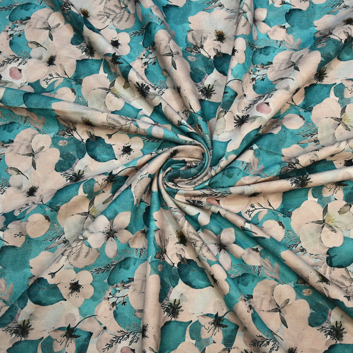 Cotrise Floral Digital Print Fabric