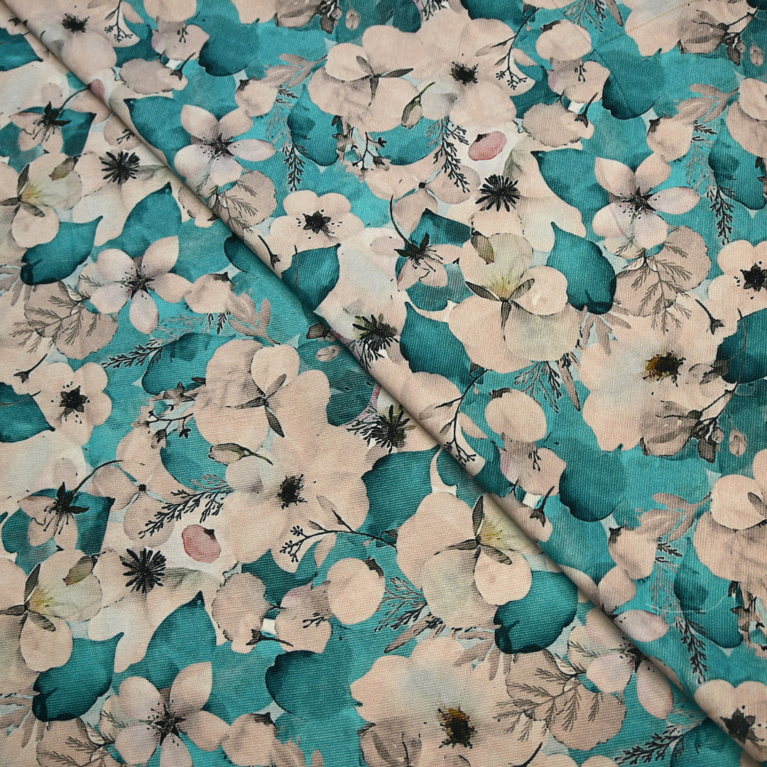 Cotrise Floral Digital Print Fabric