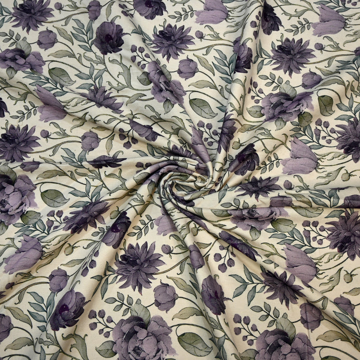 Cotrise Floral Digital Print Fabric