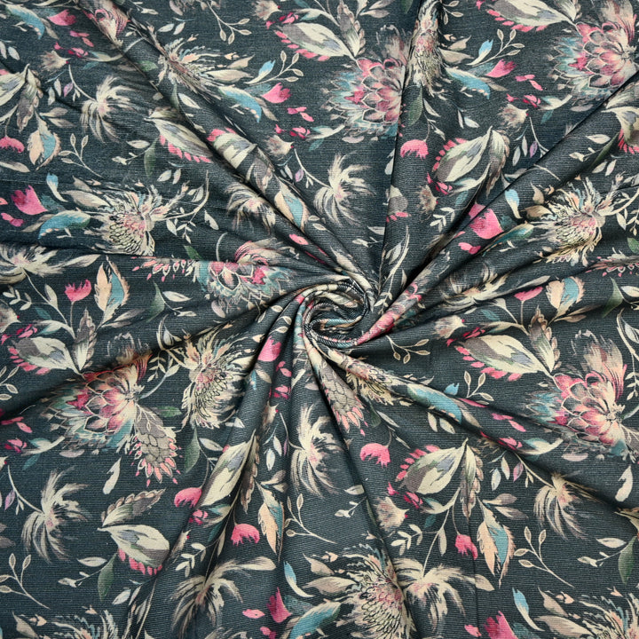 Cotrise Floral Digital Print Fabric