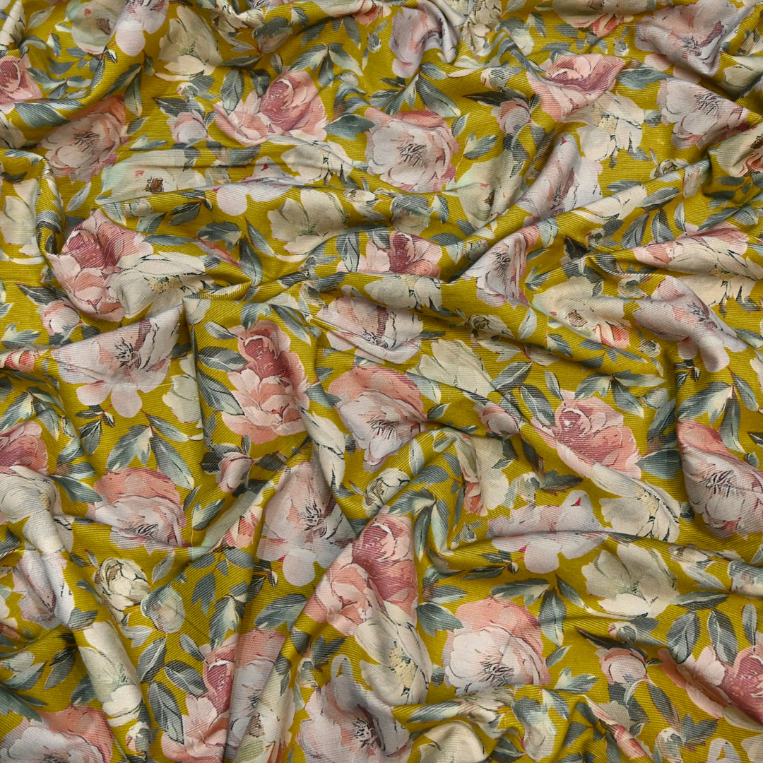 Cotrise Floral Digital Print Fabric