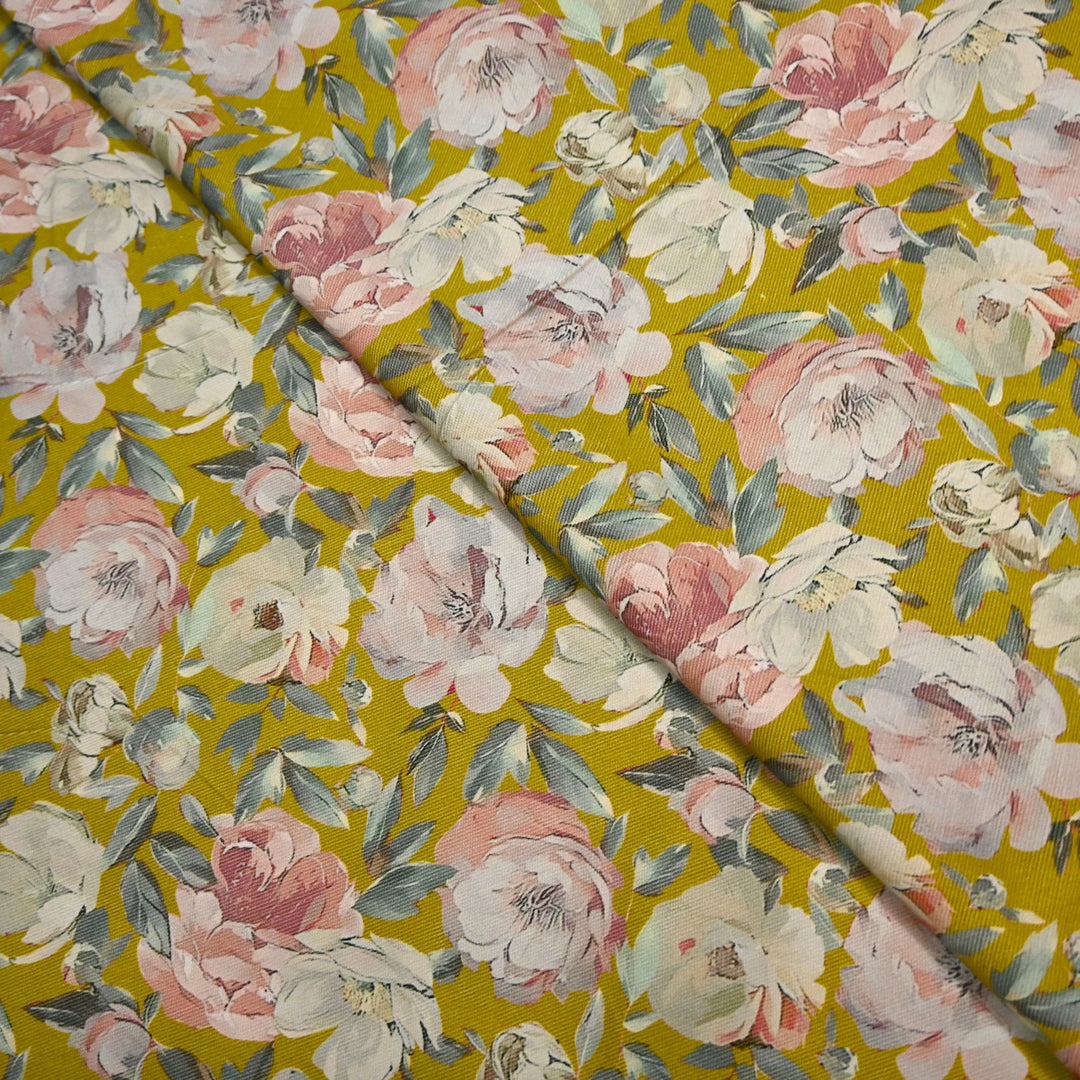 Cotrise Floral Digital Print Fabric