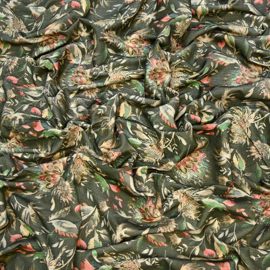 Cotrise Floral Digital Print Fabric