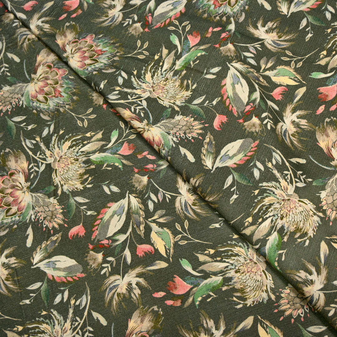 Cotrise Floral Digital Print Fabric