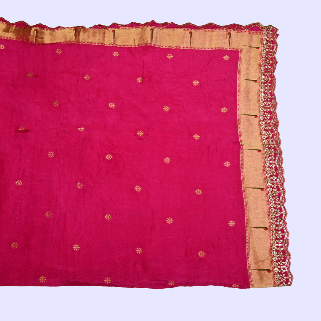 Dola Silk Zari Jacquard Dupatta