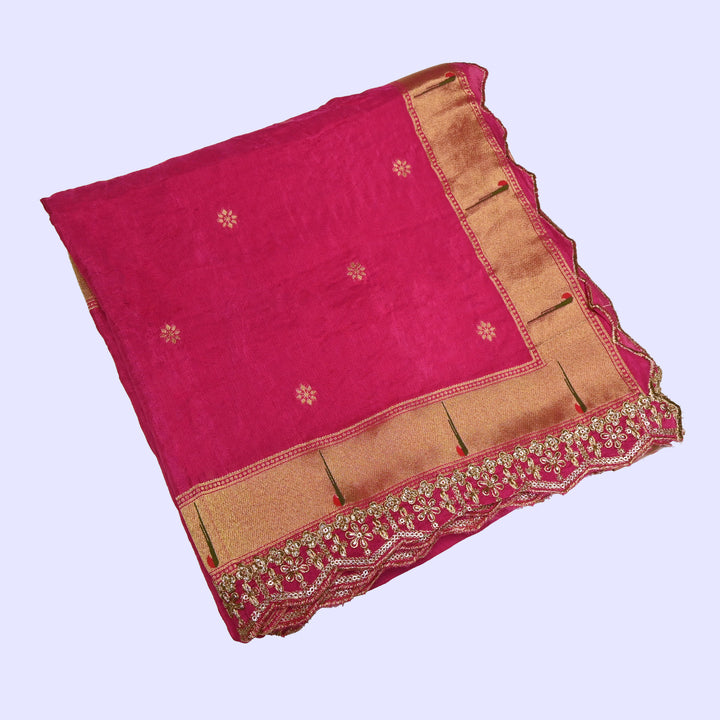 Dola Silk Zari Jacquard Dupatta
