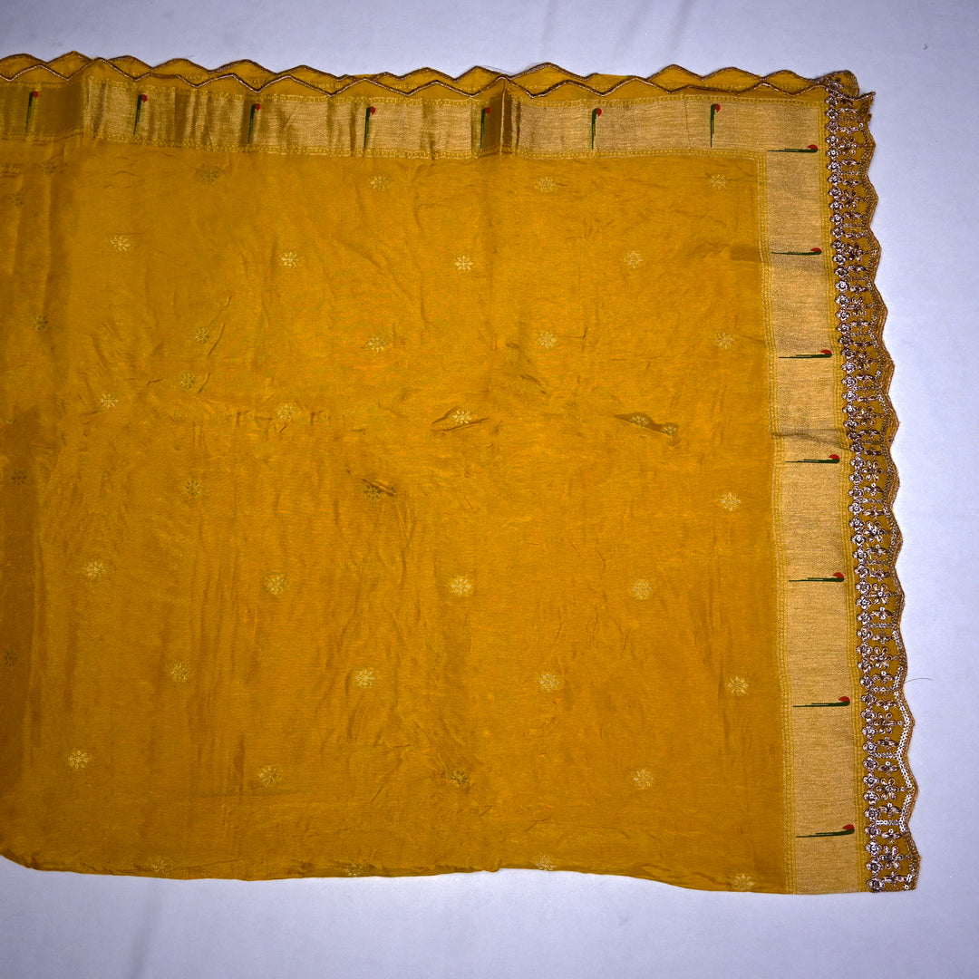 Dola Silk Zari Jacquard Dupatta