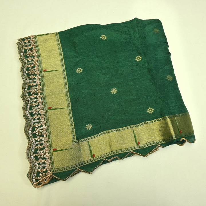 Dola Silk Zari Jacquard Dupatta