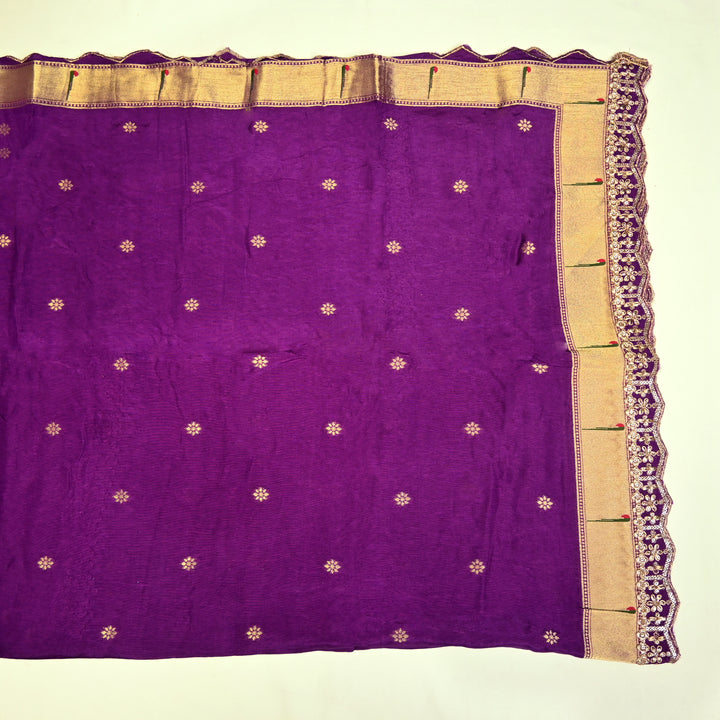 Dola Silk Zari Jacquard Dupatta