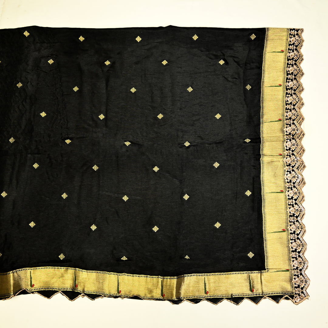 Dola Silk Zari Jacquard Dupatta