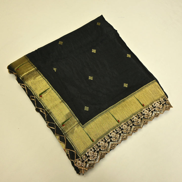 Dola Silk Zari Jacquard Dupatta