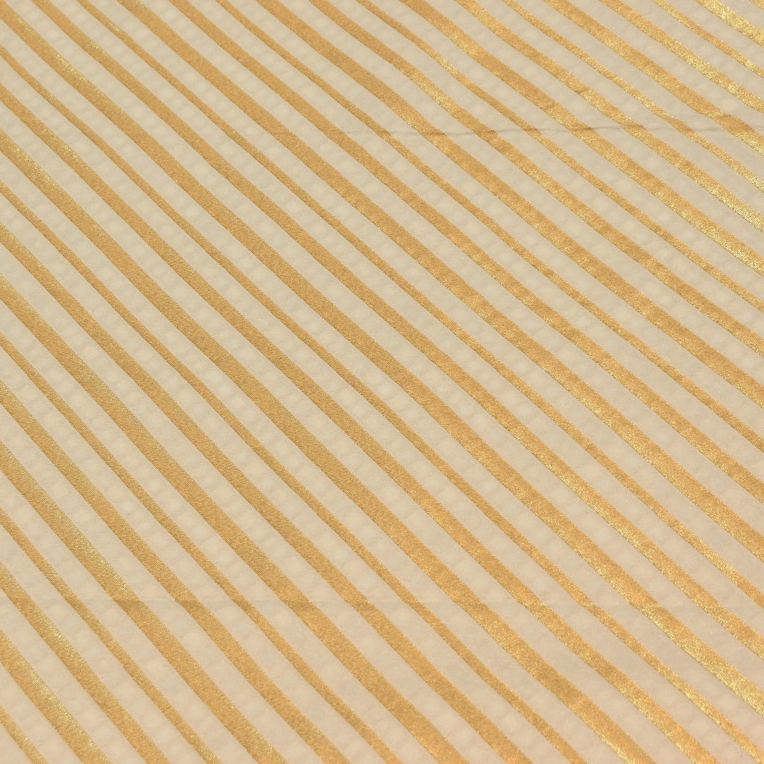 Premium Katan Dupion Silk Zari Brocade Fabric| Rich Traditional Floral & Paisley Designer Brocade | 000242 | G