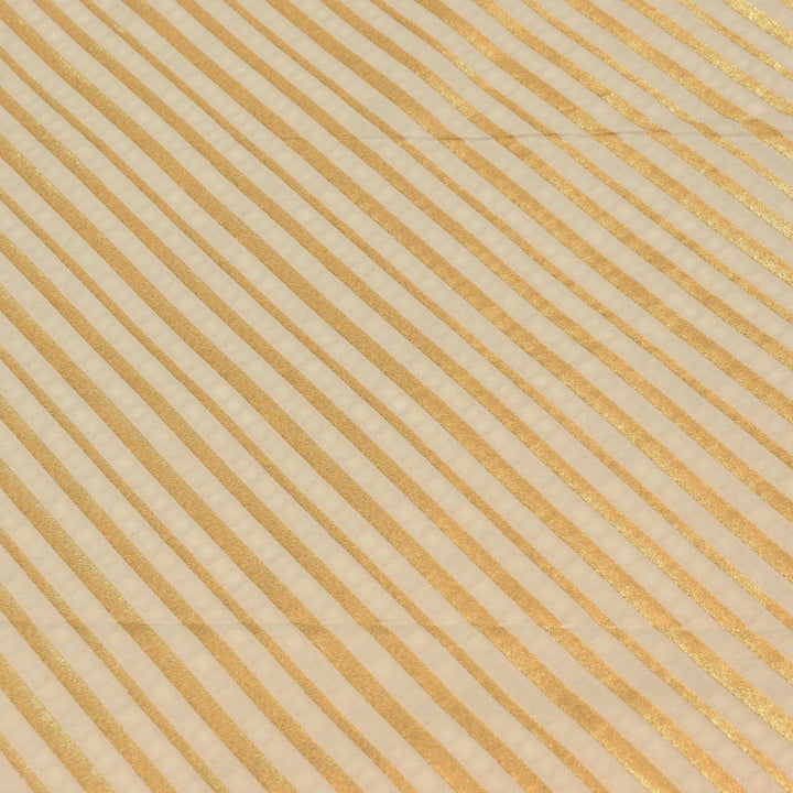 Premium Katan Dupion Silk Zari Brocade Fabric| Rich Traditional Floral & Paisley Designer Brocade | 000242 | G