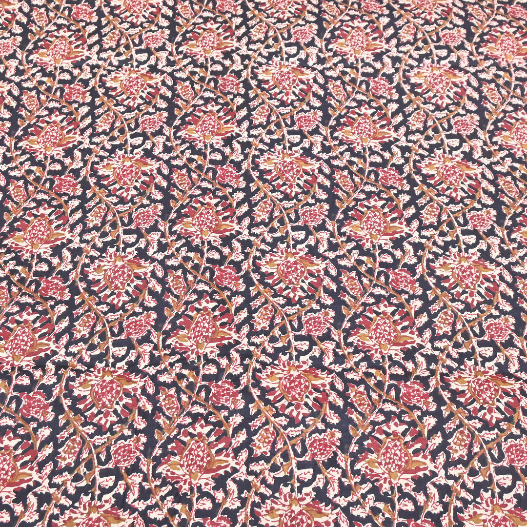 Premium Cotton Printed Fabric – Soft Breathable Designer Cotton Fabric - 000350-H1