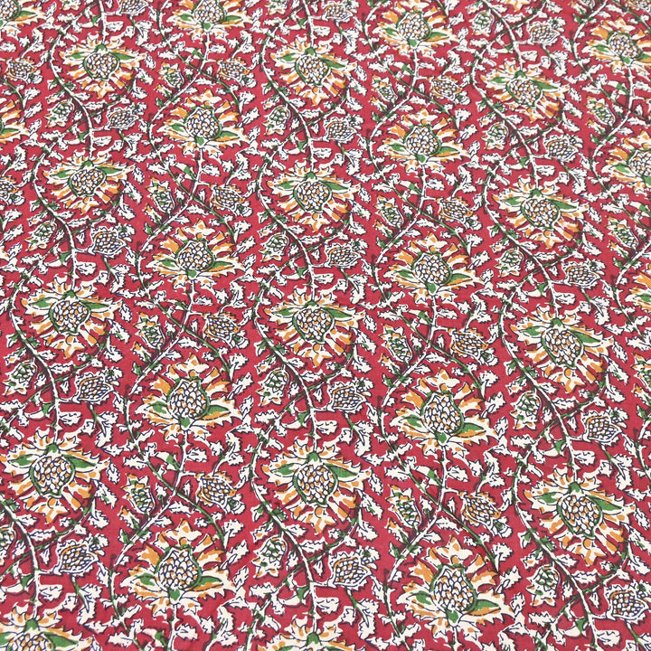 Premium Cotton Printed Fabric – Soft Breathable Designer Cotton Fabric - 000350-H2