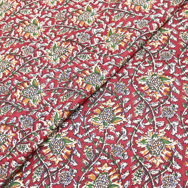 Premium Cotton Printed Fabric – Soft Breathable Designer Cotton Fabric - 000350-H2