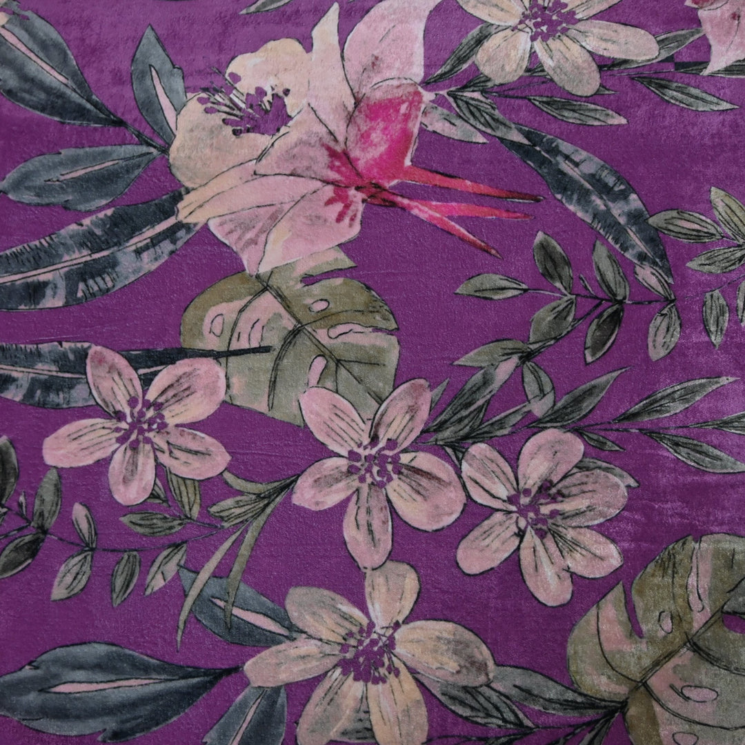 Velvet Digital Print Fabric
