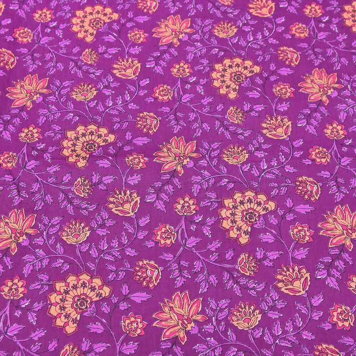 Premium Cotton Printed Fabric – Soft Breathable Designer Cotton Fabric - 000350-H3